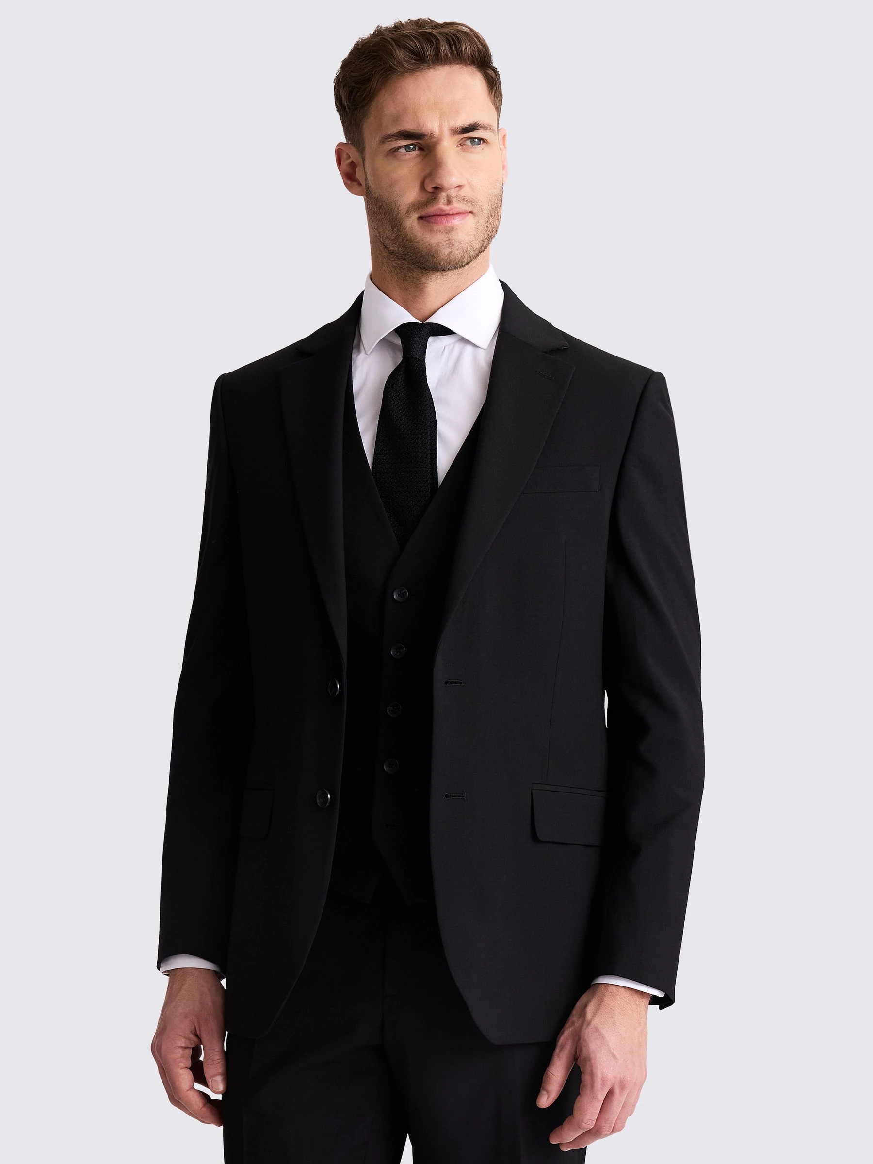 MOSS Tailored Fit Stretch Suit Jacket