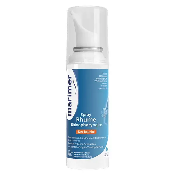 Marimer Nez bouché Spray Eau de Mer 100ml
