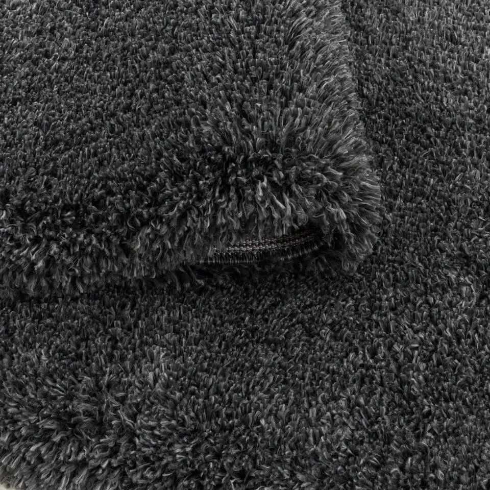 Pearl Soft Hoogpolig Vloerkleed Grijs - 200x290 CM