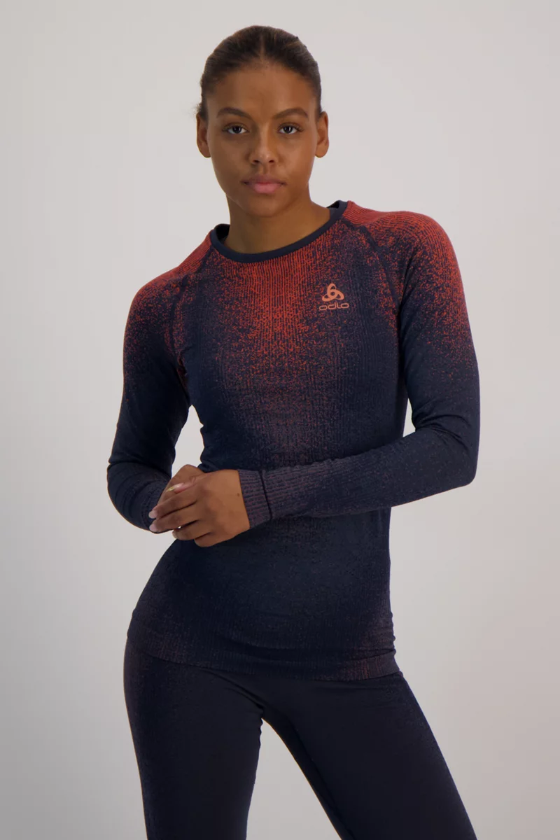 Odlo Performance Blackcomb Warm Damen Thermo Longsleeve