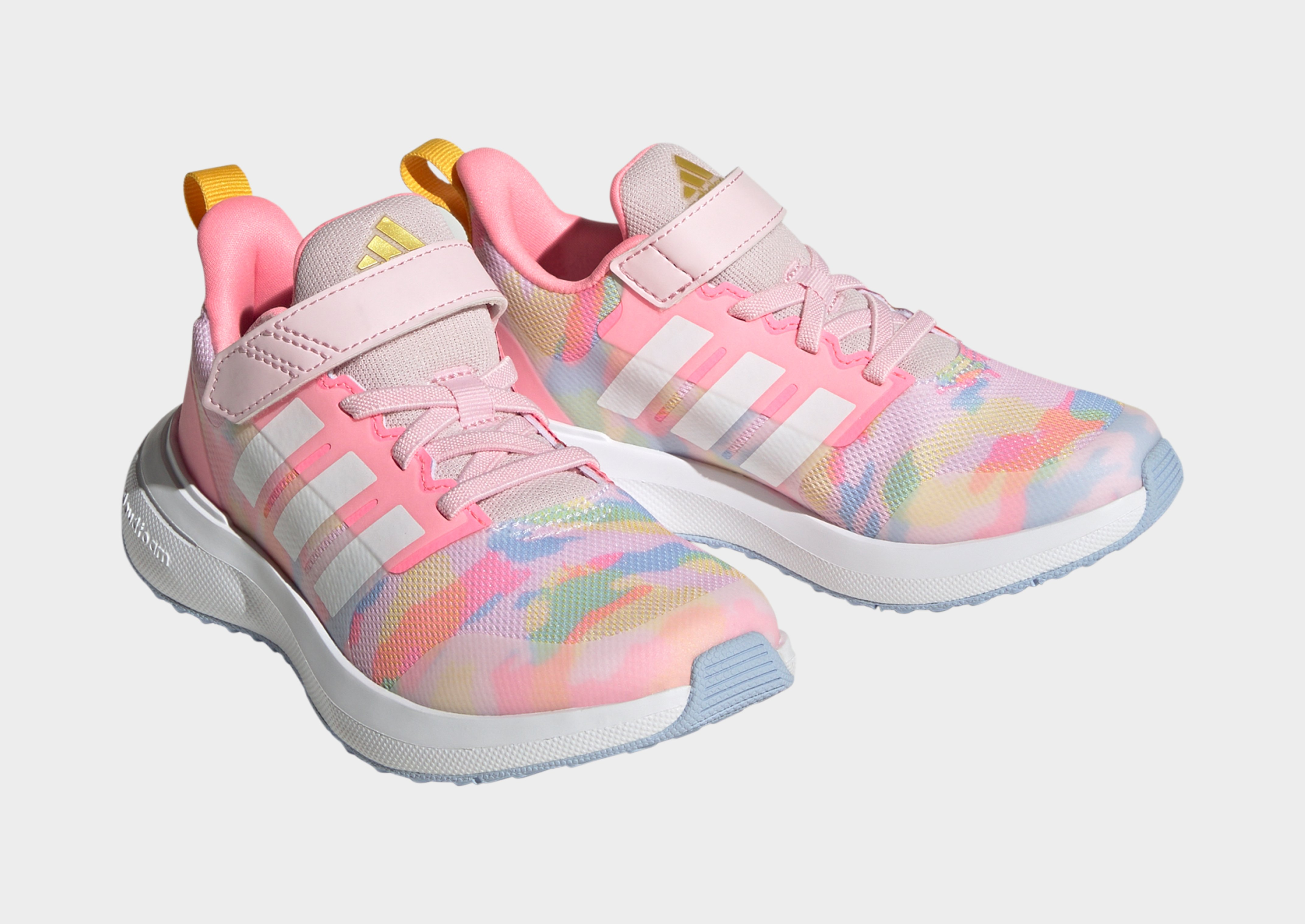 adidas Chaussure à lacets élastiques et scratch Fortarun 2.0 Cloudfoam
