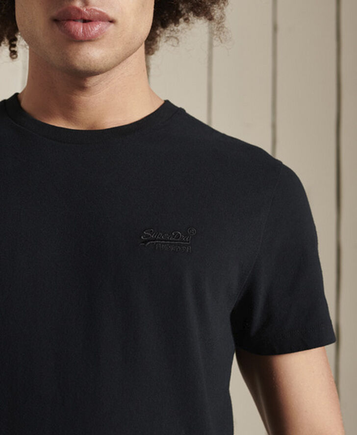 Superdry VINTAGE LOGO EMB TEE Black black