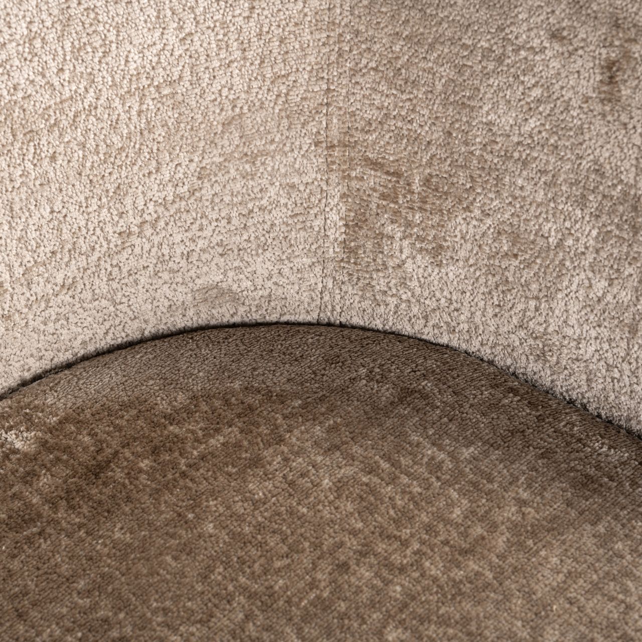 Eetkamerstoel S4722 Taupe Chenille Ruby B66 x D65 x H77 cm
