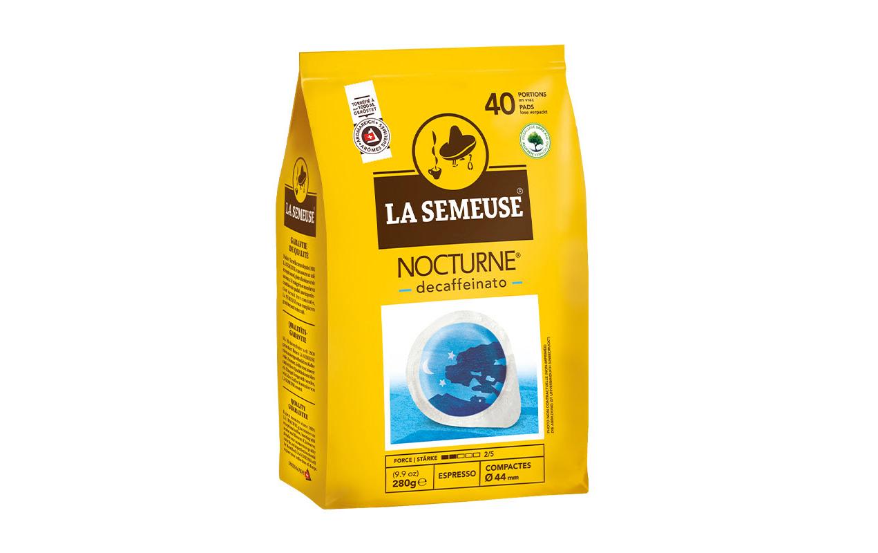 Kaffeepads Nocturne koffeinfrei 40 StückE.S.E. Pads mit aromatischem Kaffee entkoffeiniert