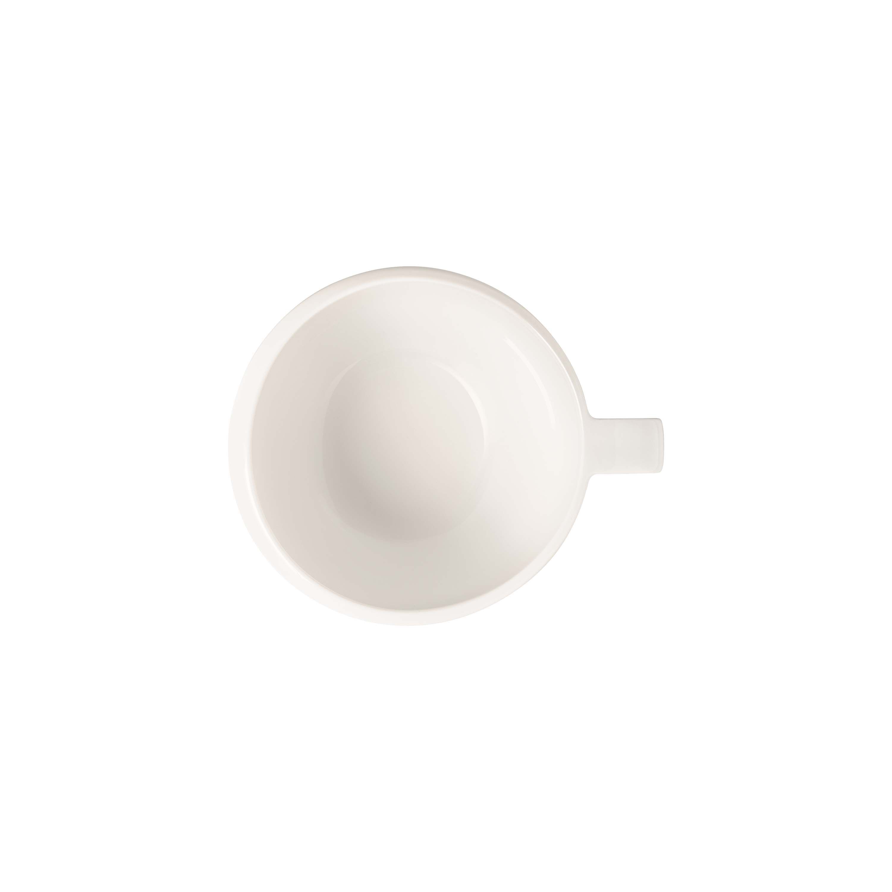 NewMoon Coffee cup White, 6.5 oz, Premium Porcelain