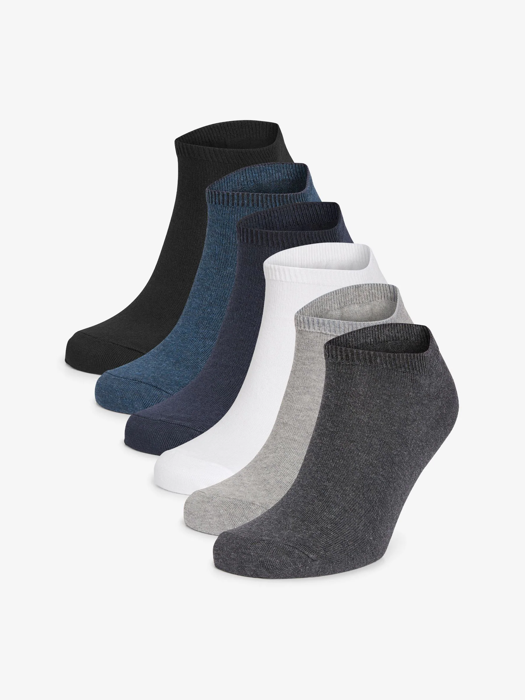 Multi - 6 paar sneakersokken