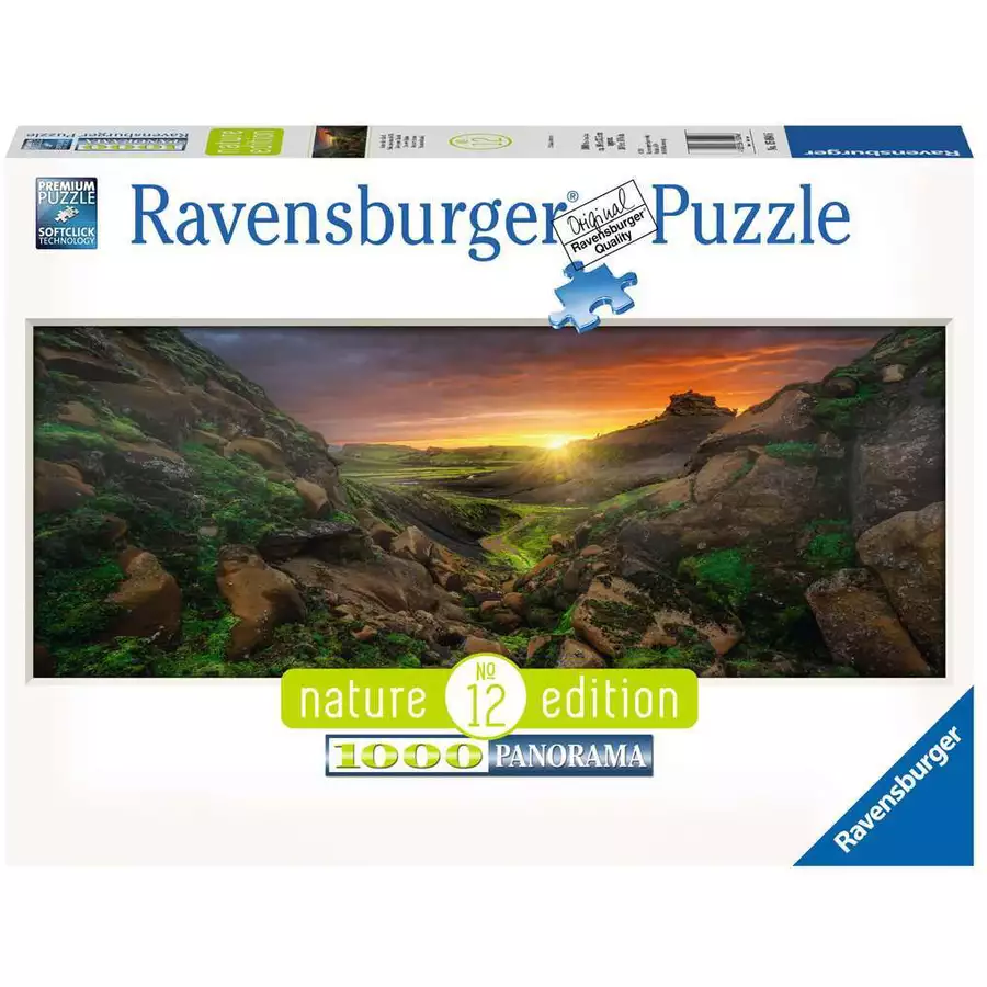 Ravensburger Sonne über Island bunt