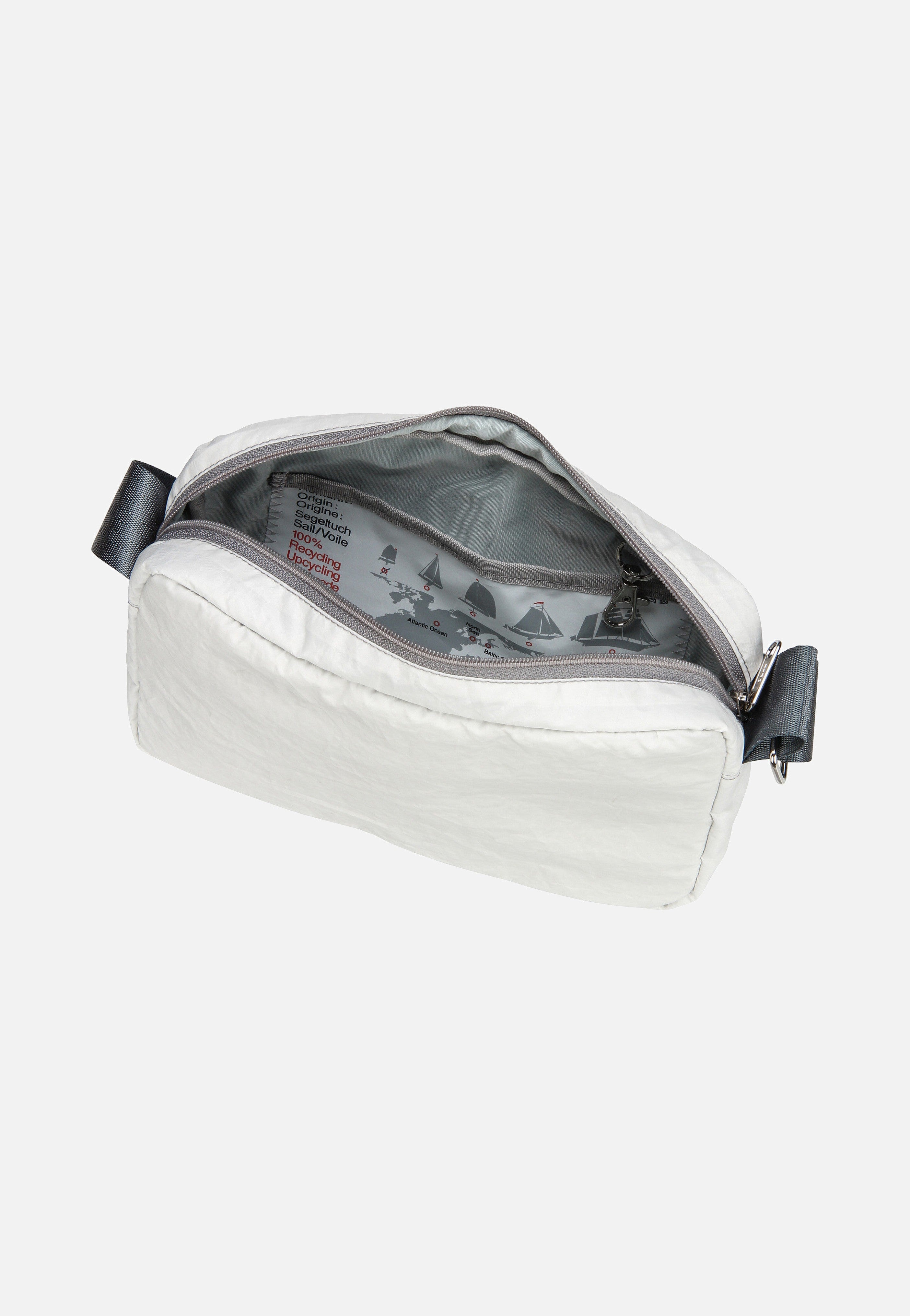 Fender Weiß/Streifen Blau - Crossbody Bag
