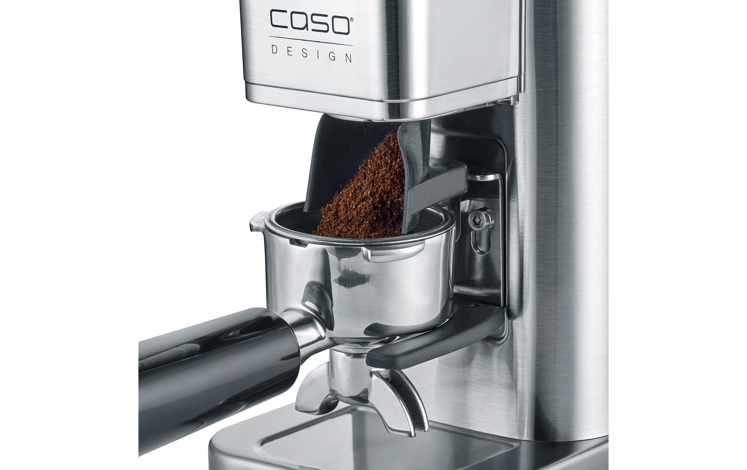 Caso Kaffeemühle »Barista Chef Inox Silber« 150 W Kegelmahlwerk 250 gBohnenbehälter