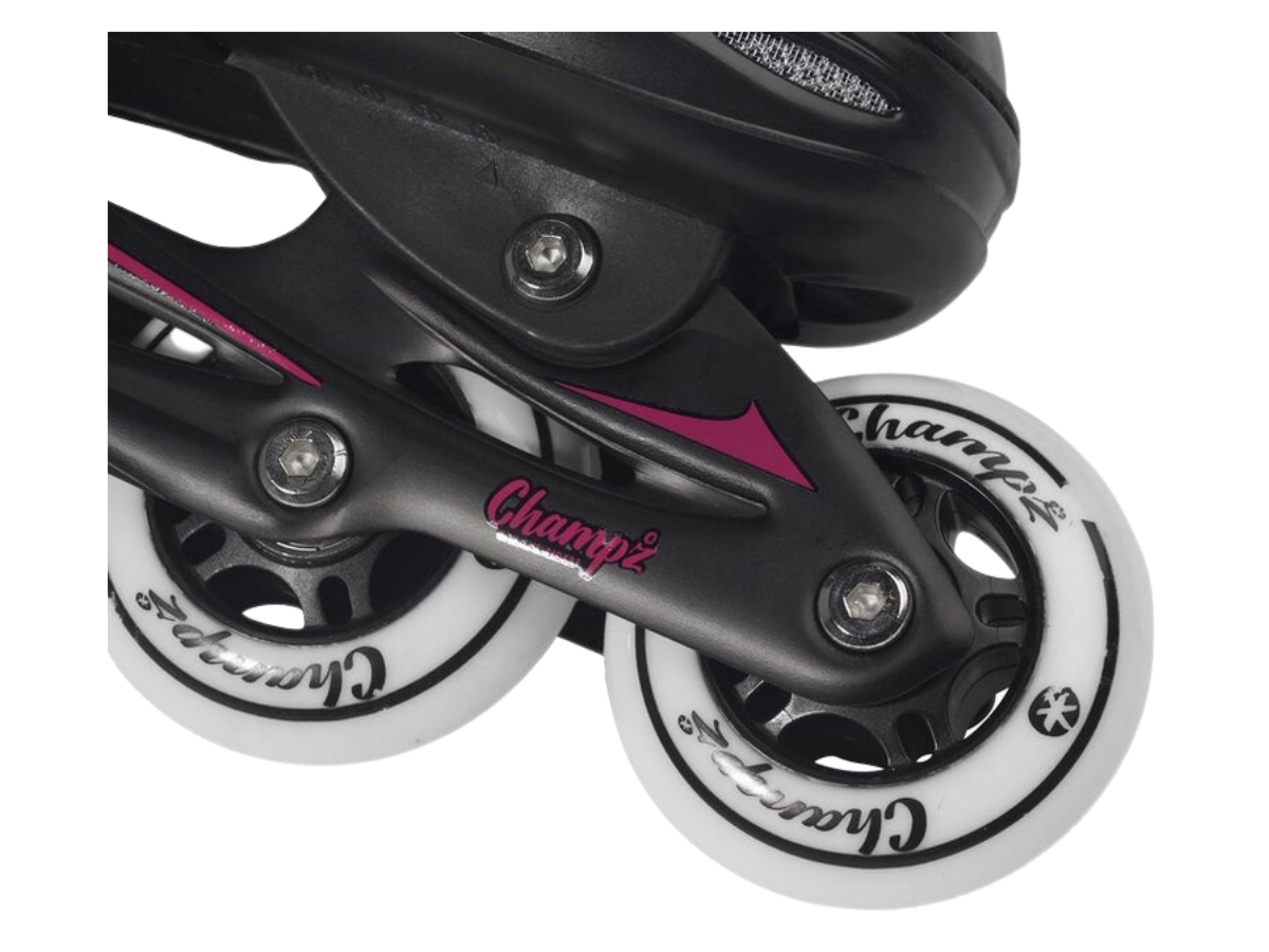 Champz Roze ABEC7 Semi-Softboot verstelbare inline skates