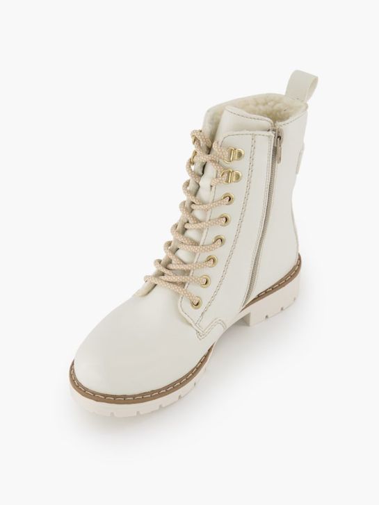 Rieker Schnür-Stiefelette Weiss