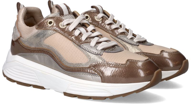 Xsensible Milau Stretchwalker Sneakers Taupe Dames