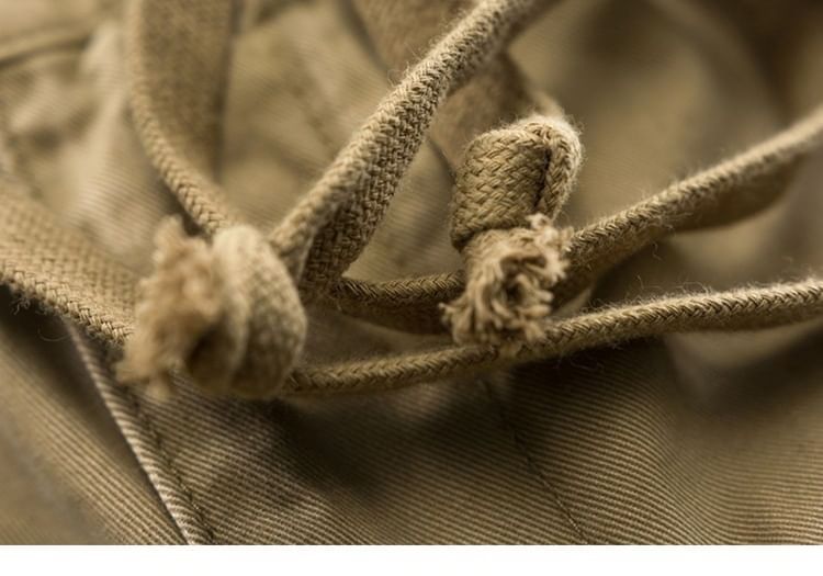 Nightbell - Effen shorts met trekkoord in de taille