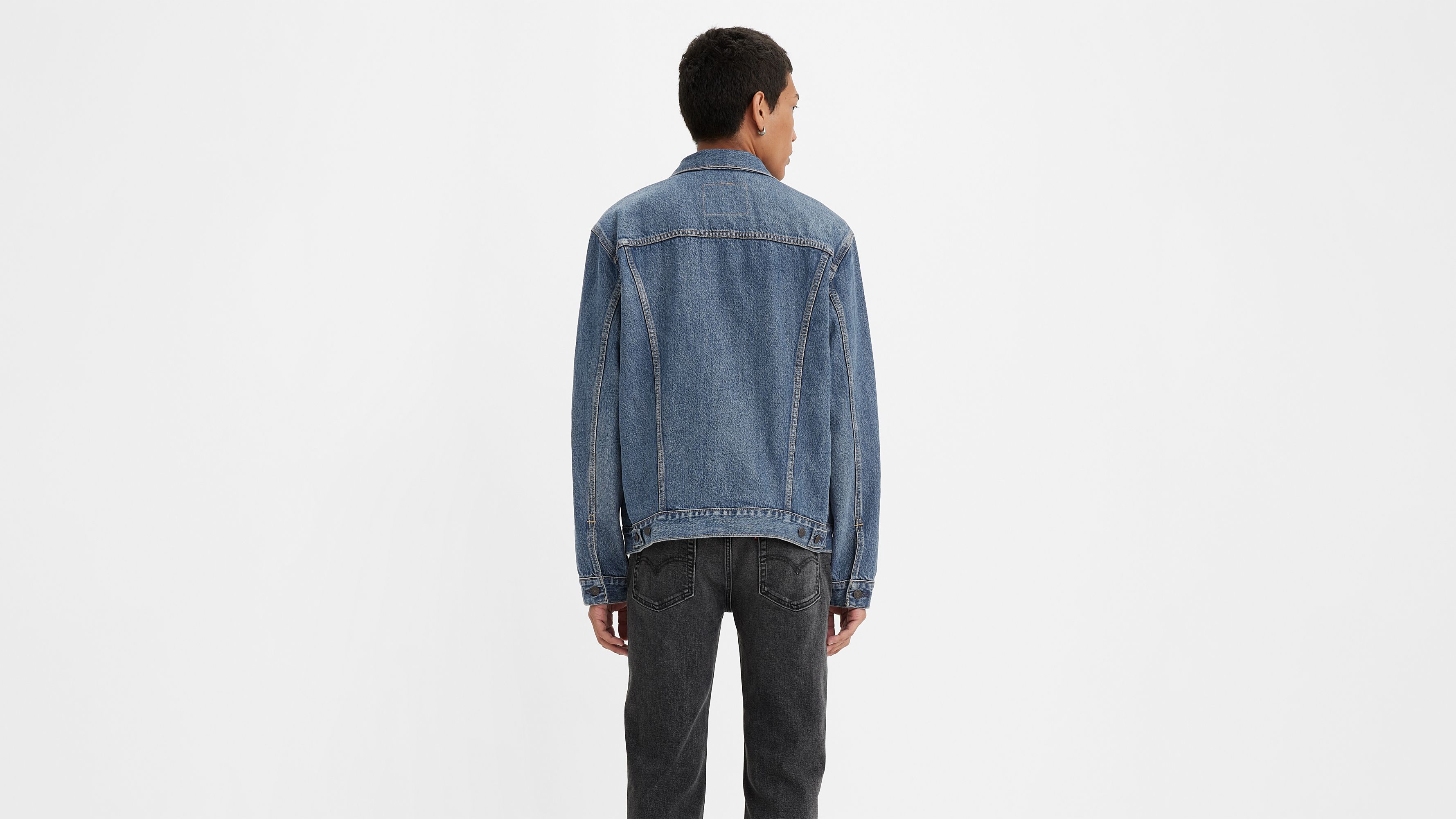 Veste Veste Trucker - Skyline - Bleu