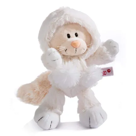 NICI Kuscheltier Winter Schneekatzen Mädchen, 75 cm