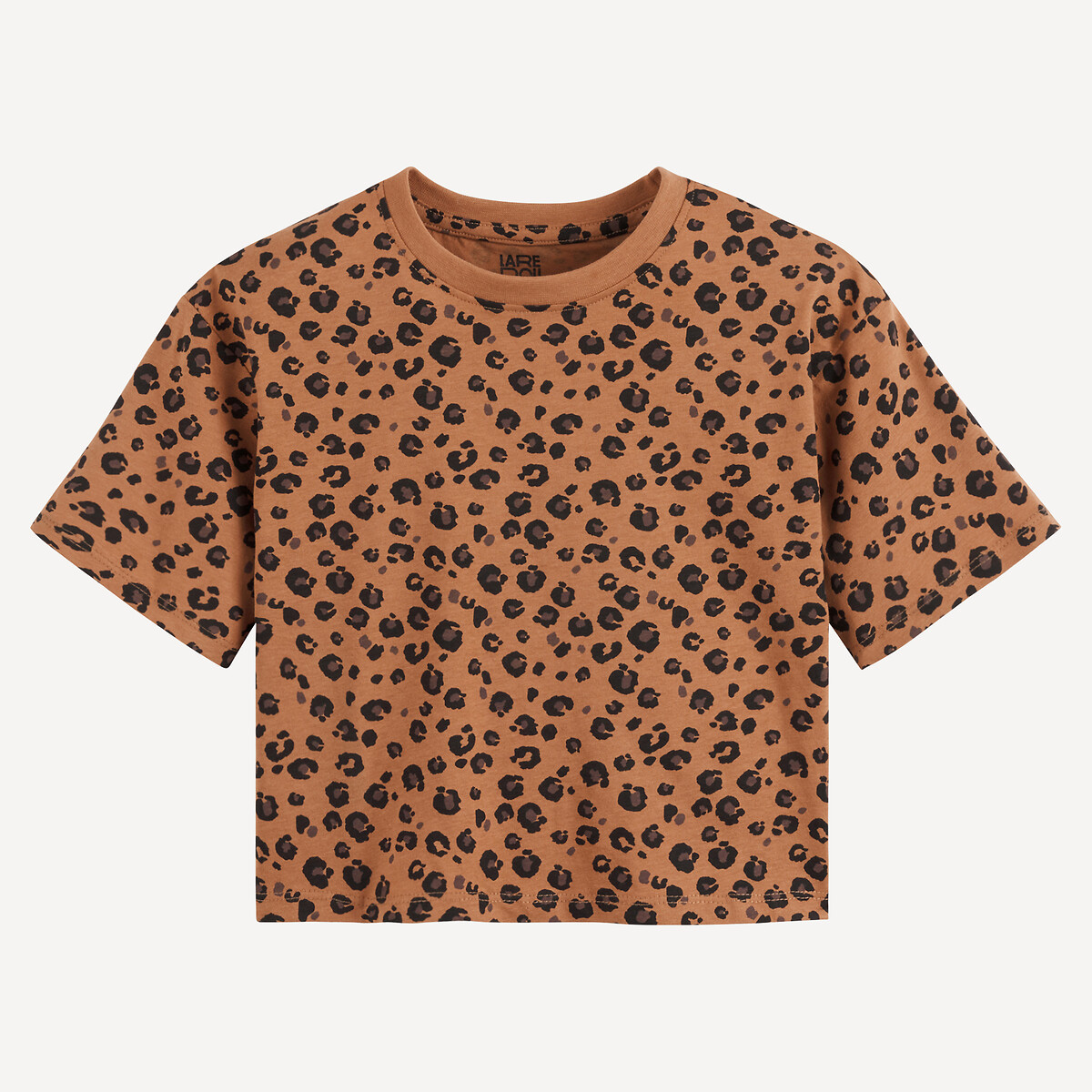COLEÇÃO LA REDOUTE<br>Camiseta com estampa de leopardo
