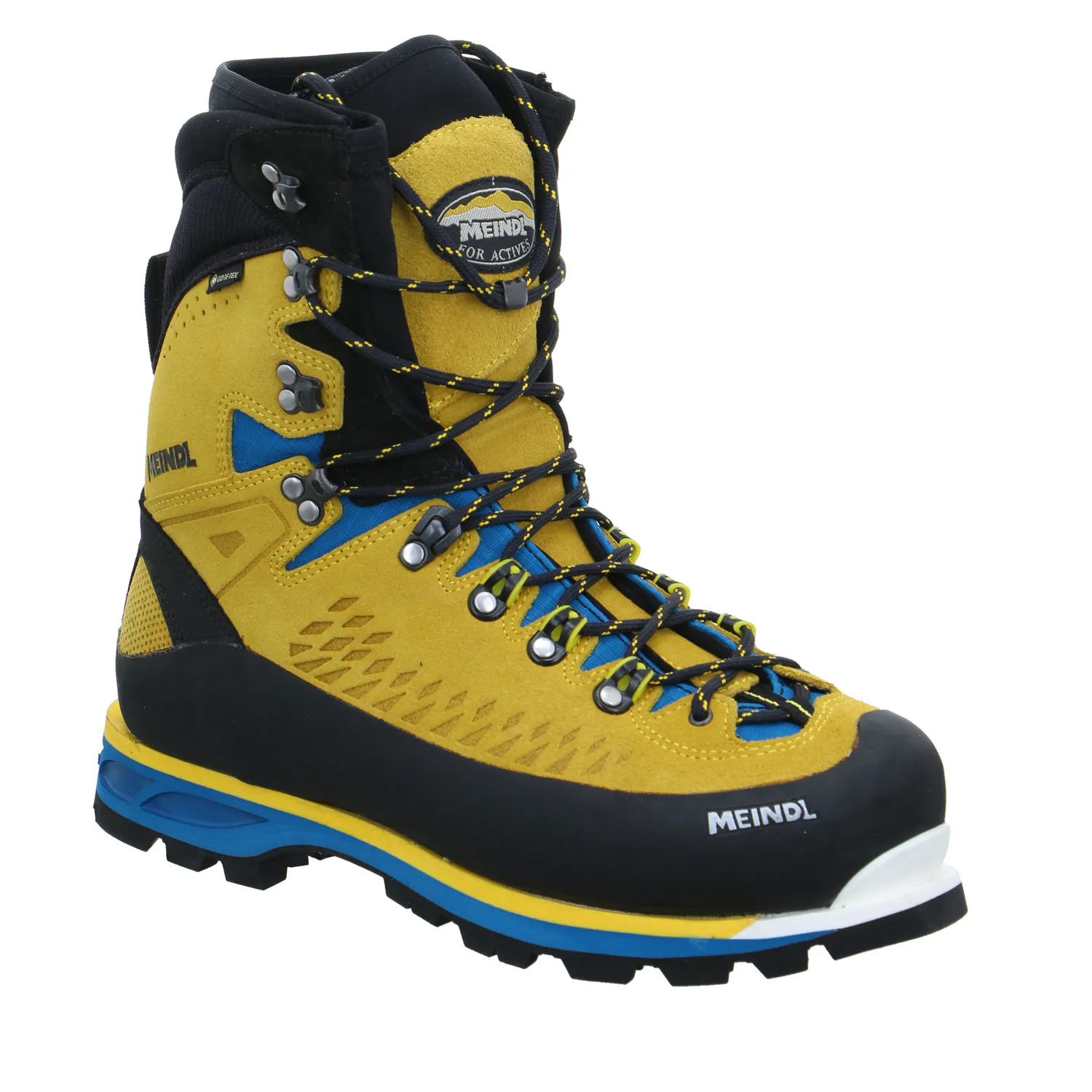 MEINDL Bergschuhe Gelb Leder  Gore-Tex