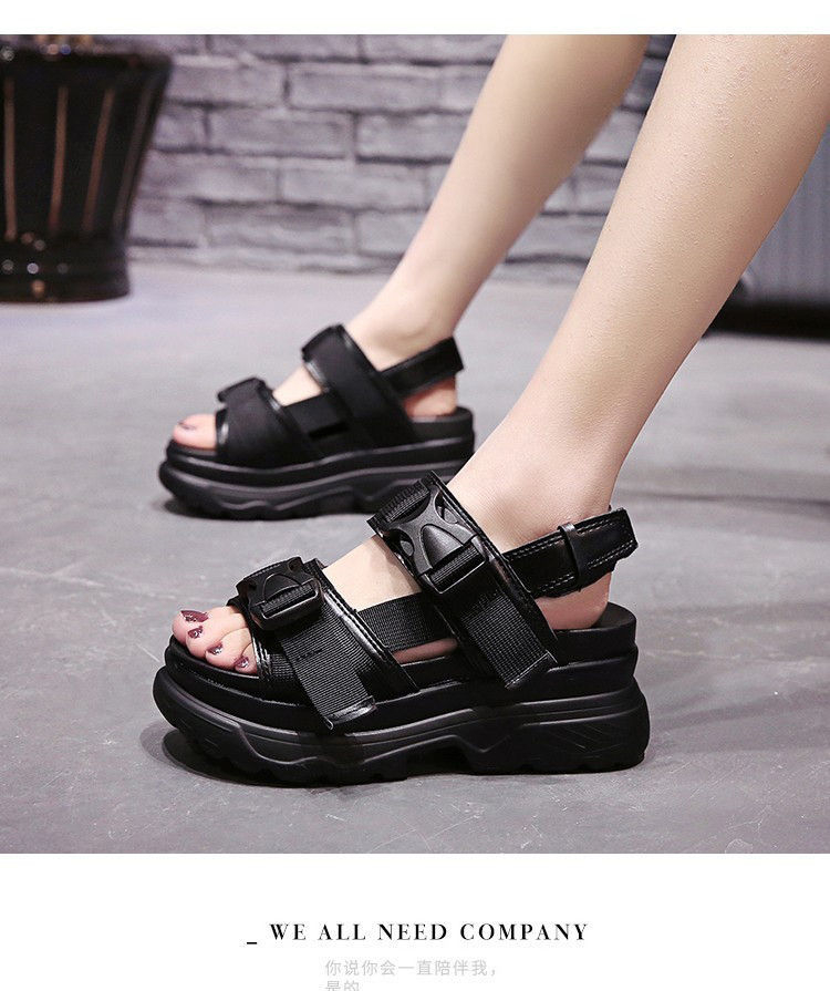 Sleeko - Slingback Platform Sandalen