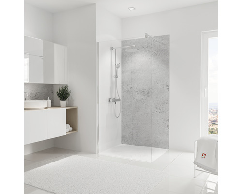 SCHULTE DecoDesign douchewandpaneel, lichte steenlook, 210 x 100 cm, LW1901021 602