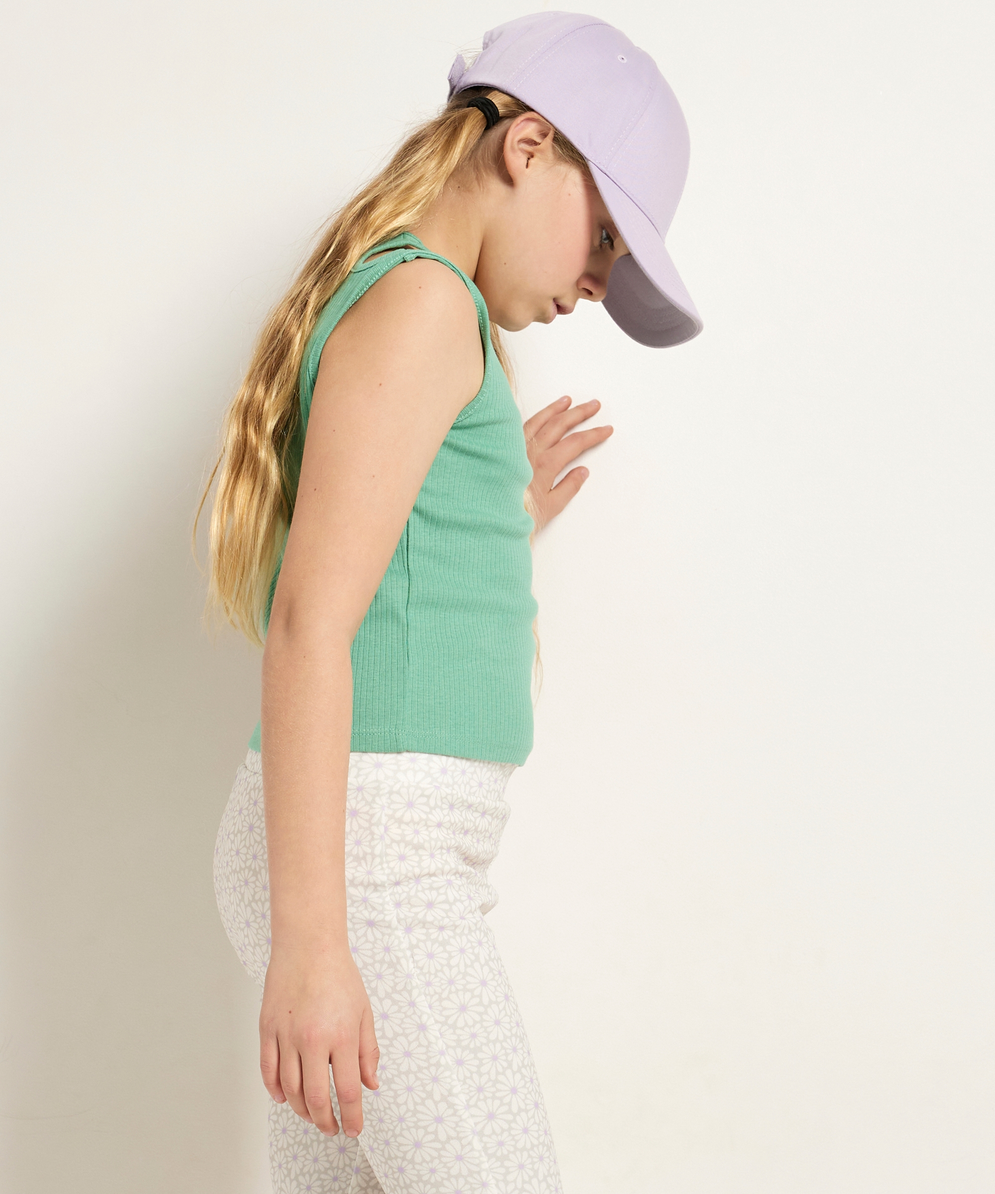 singlet met dubbele bandjes