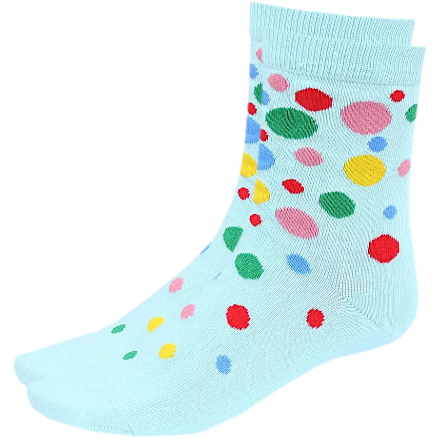TupTam Kinder Socken Mädchen Jungen Bunt Gemustert 6er Pack blaugelb