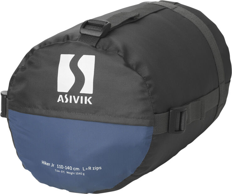 Asivik ASIVIK Hiker Jr. 110-140 børnesovepose Blå