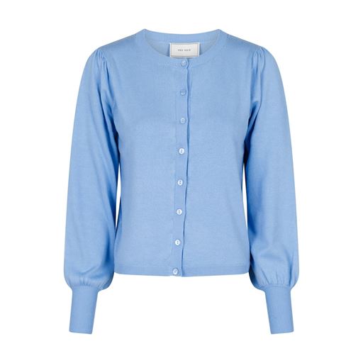 Neo Noir Rose Solid Cardigan, Sky Blue, 42
