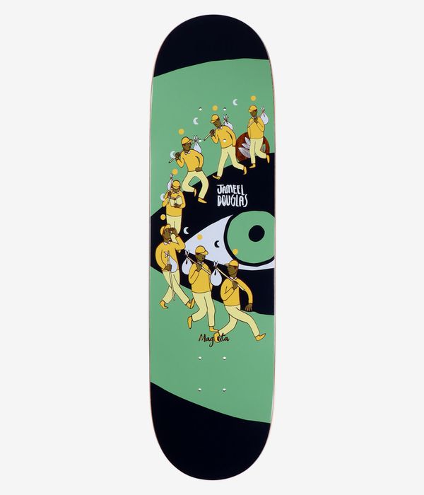 Magenta Douglas Extravision 8.5 Skateboard Deck (multi)