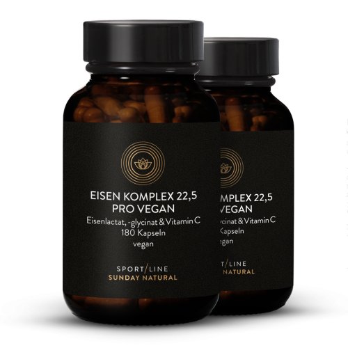 Sunday Natural Products  Eisen KomplexPro Vegan22,5 mg