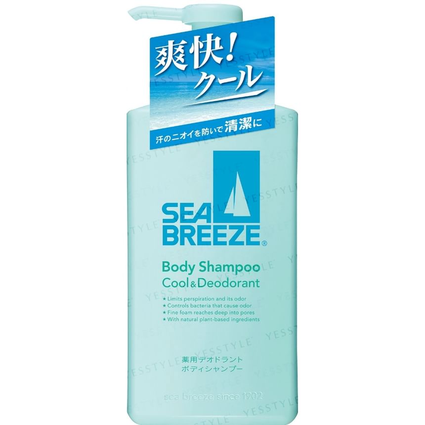 Shiseido - Sea Breeze Body Shampoo Koel & Deodorant