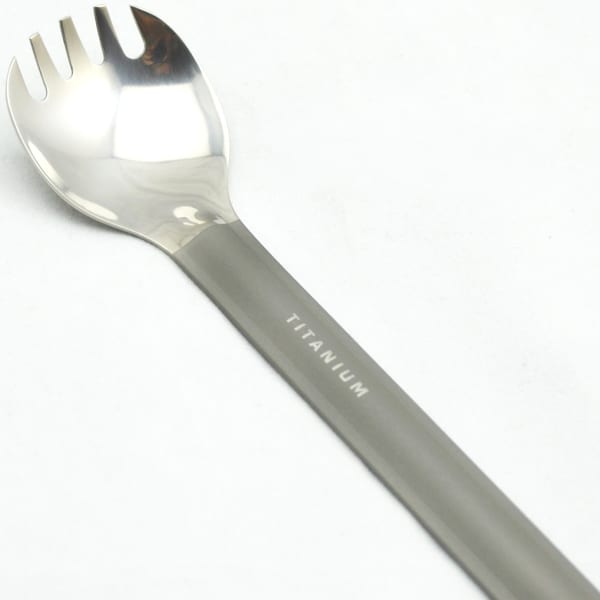 Couvert randonnée TOAKS TITANIUM LONG HANDLE SPORK WITH POLISHED BOWL