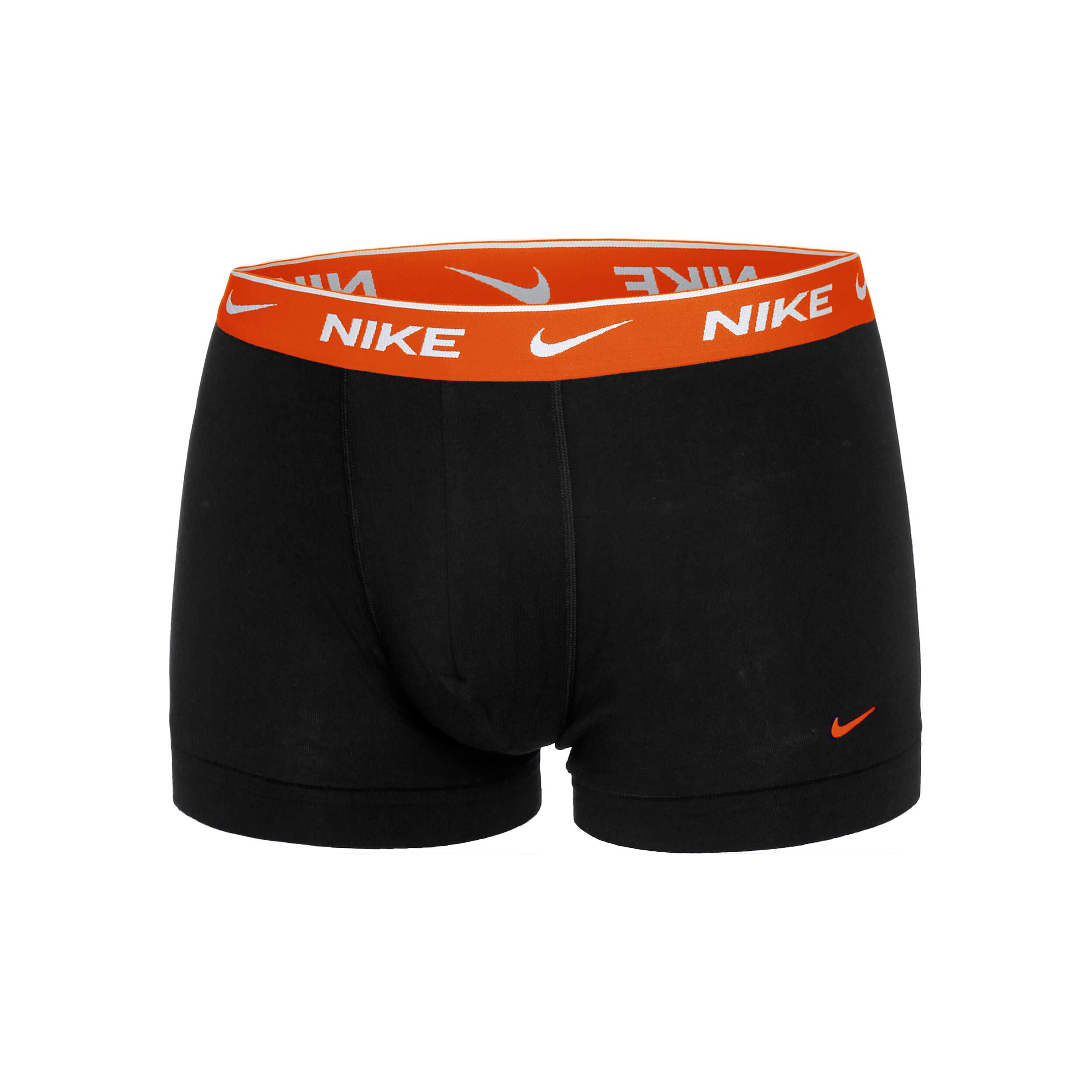 Nike Everyday Cotton Stretch Trunk Caleçon Pack De 3 Hommes - Multicouleur