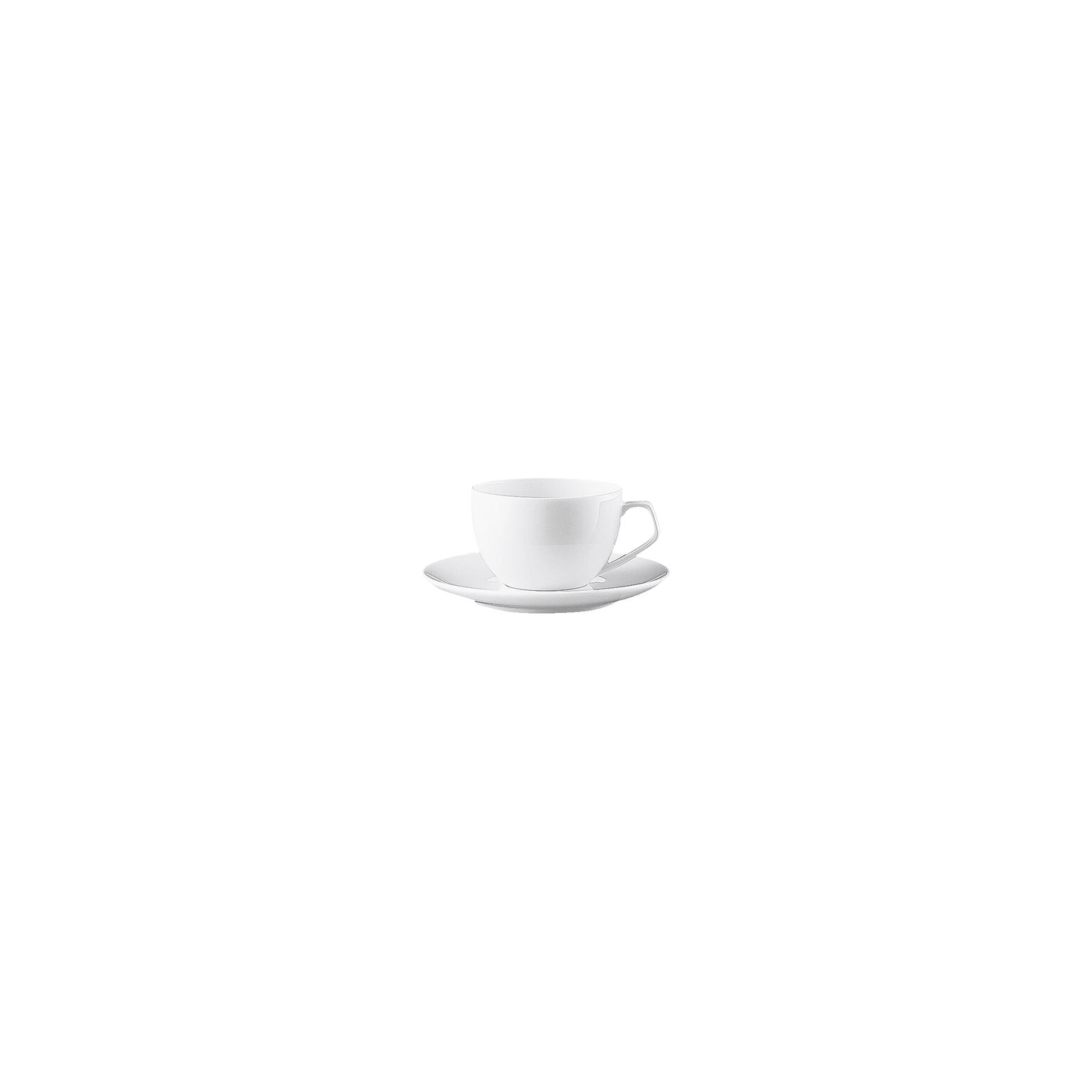 TAC Weiss Espresso-Untertasse