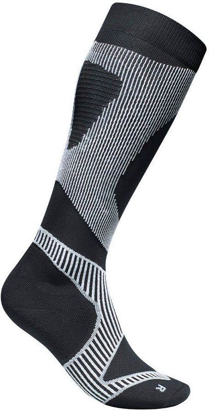 Bauerfeind - Run Performance - Compressiekousen - Zwart - Hoogelastisch