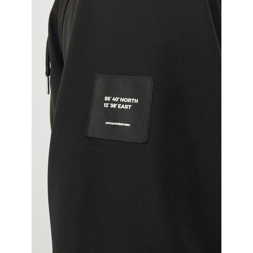 Jack & Jones - 12236331 JJEBASIC SOFTSHEL-BLACK Negro