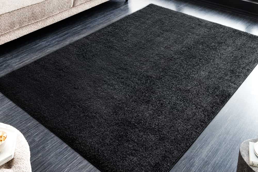 Design Teppich CLOUD 9 230x160cm schwarz Hochflor Indoor-Teppich