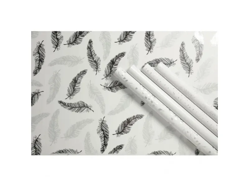 Clairefontaine gavepapir CLAIREFONTAINE Premium Blanc 70x200cm 80g mix hvid [321|1]