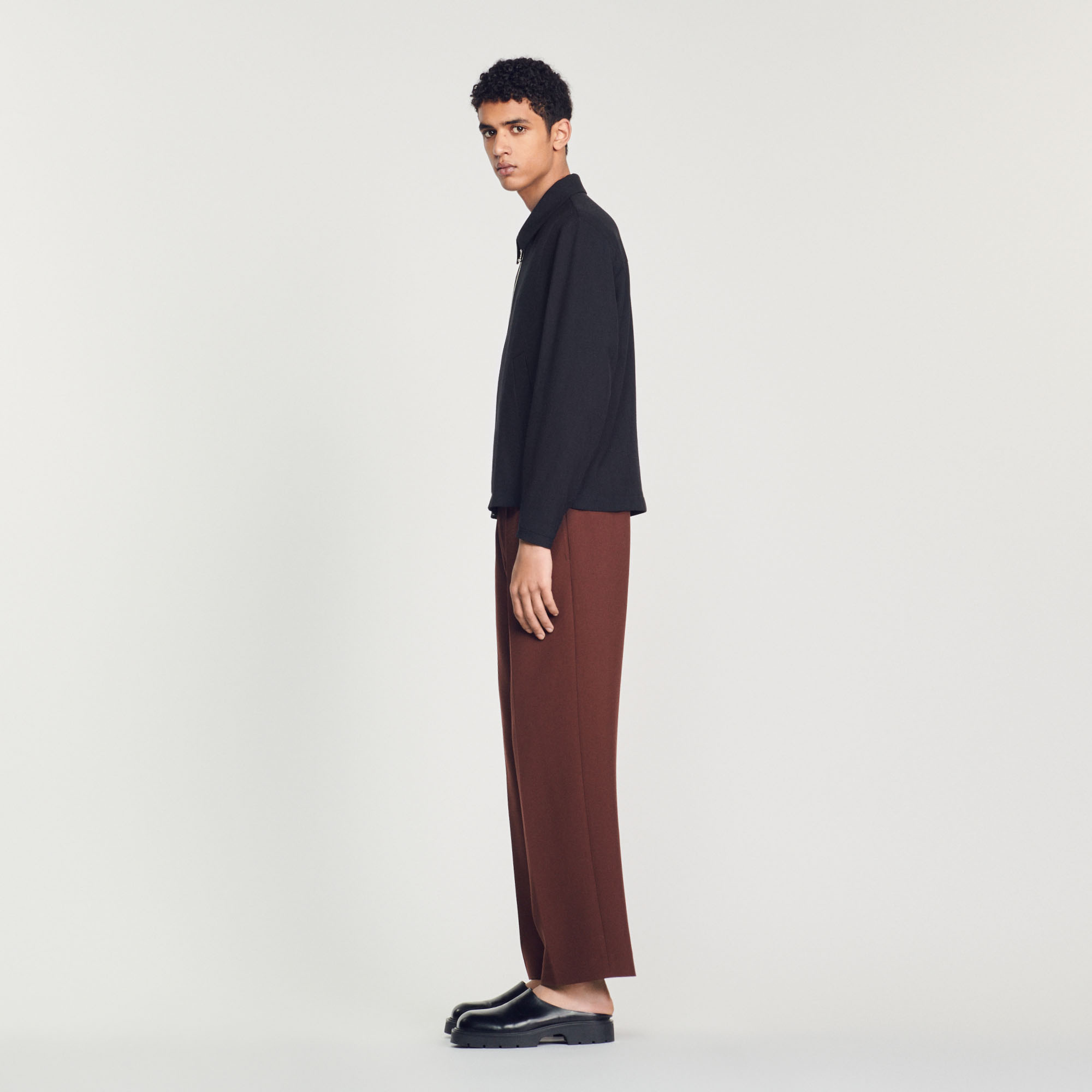 Blouson zippe