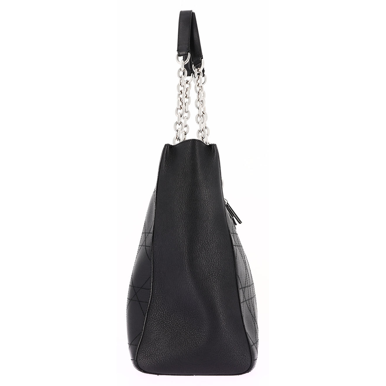 Dior Sac porté épaule UltraDior en Cuir Cannage noir - Neuf sans étiquette - L.33 cm