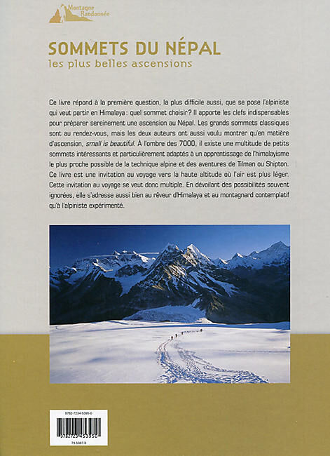 GLENAT - SOMMETS DU NEPAL LES PLUS BELLES ASCENSIONS