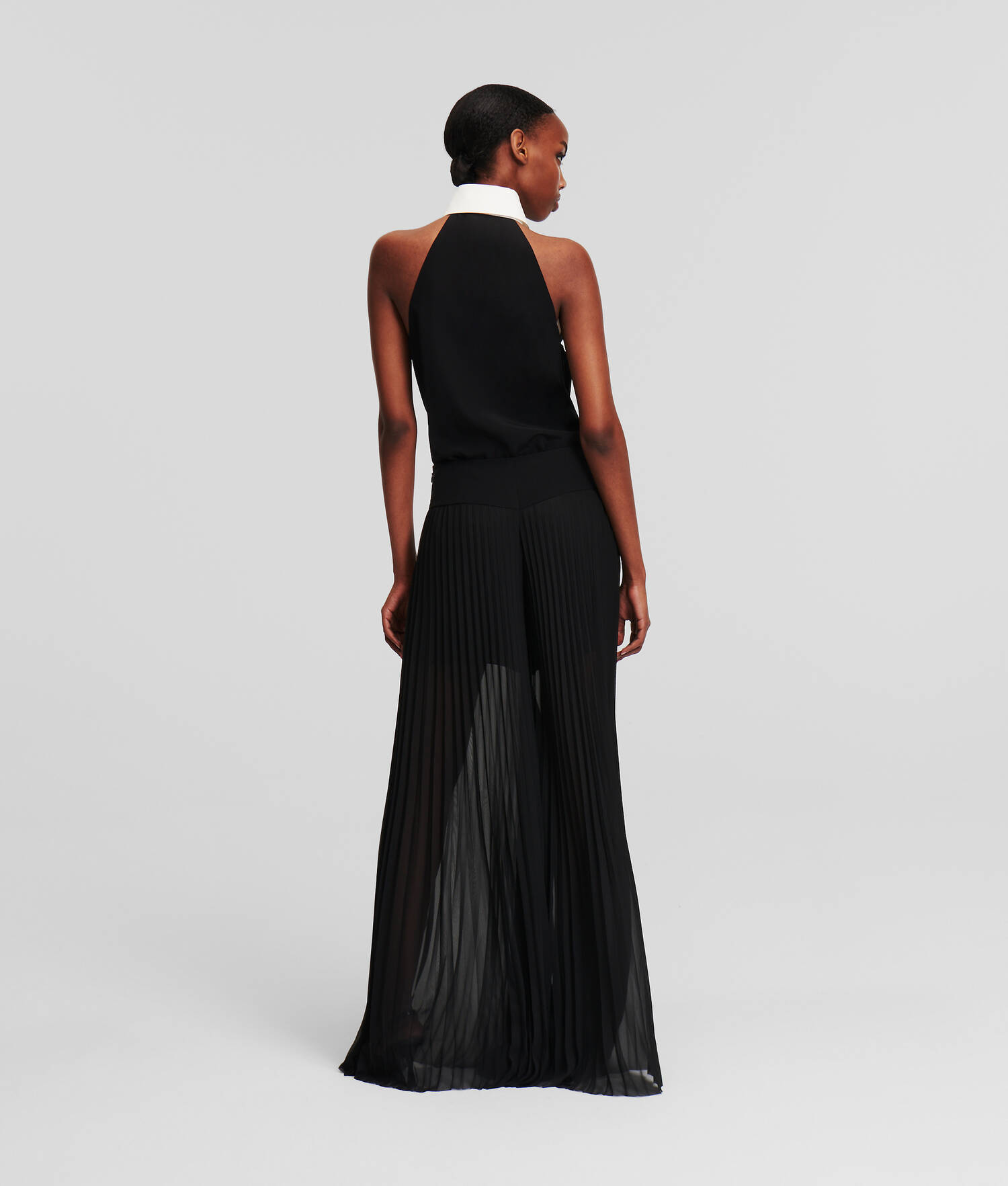 PANTALON PLISSÉ TAILLE HAUTE