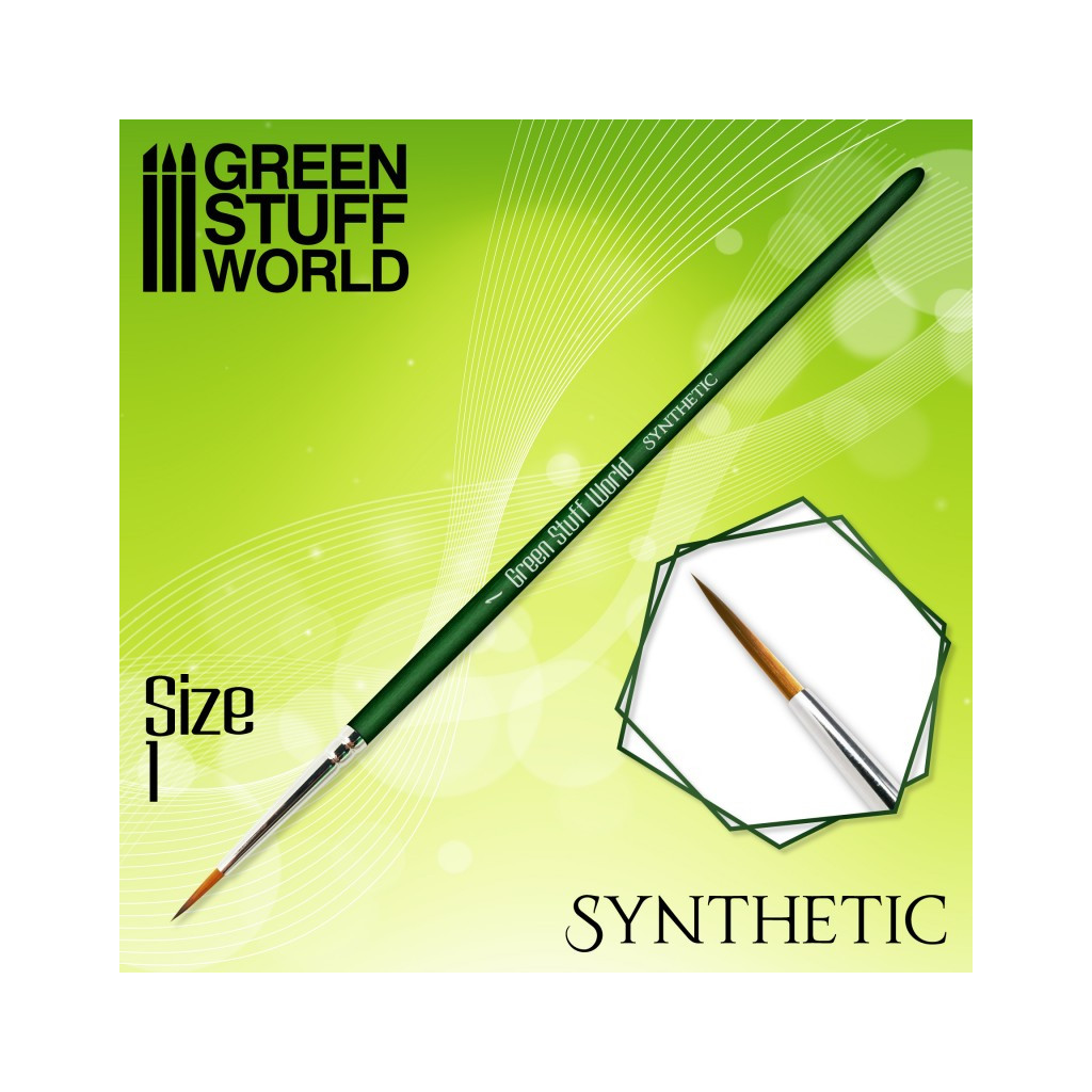 Green Séries : Pinceau Synthétique - 1