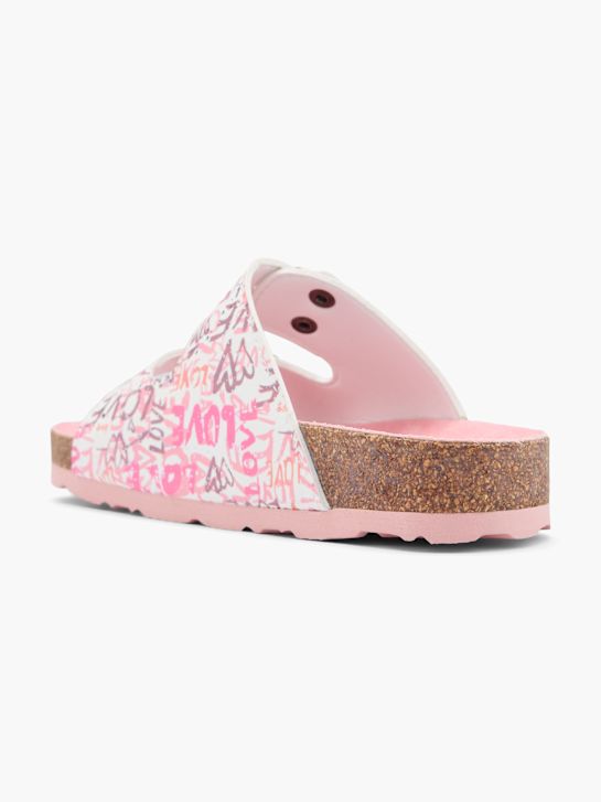 Graceland Offener Hausschuh pink