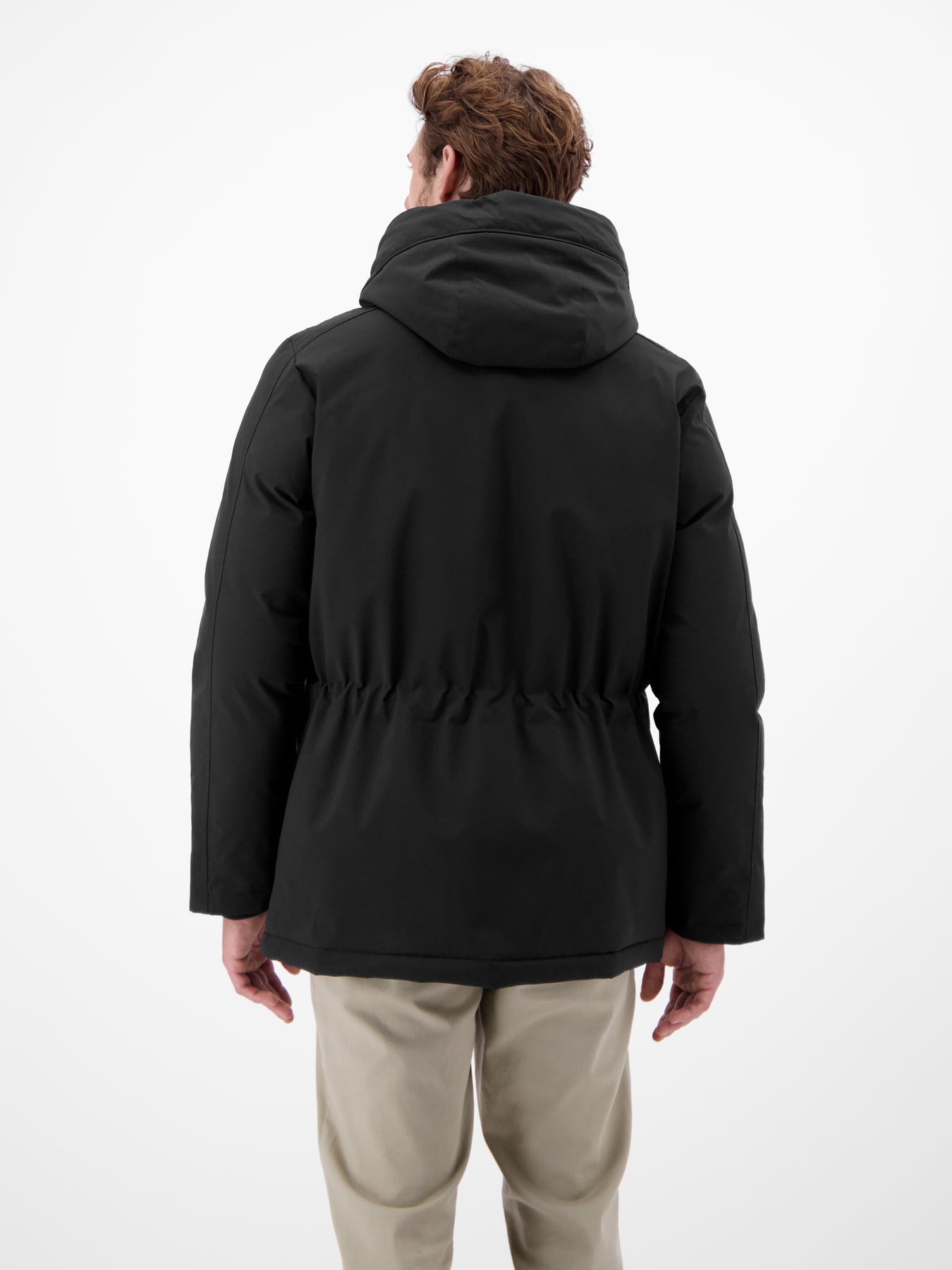Herren Parka mit Kapuze