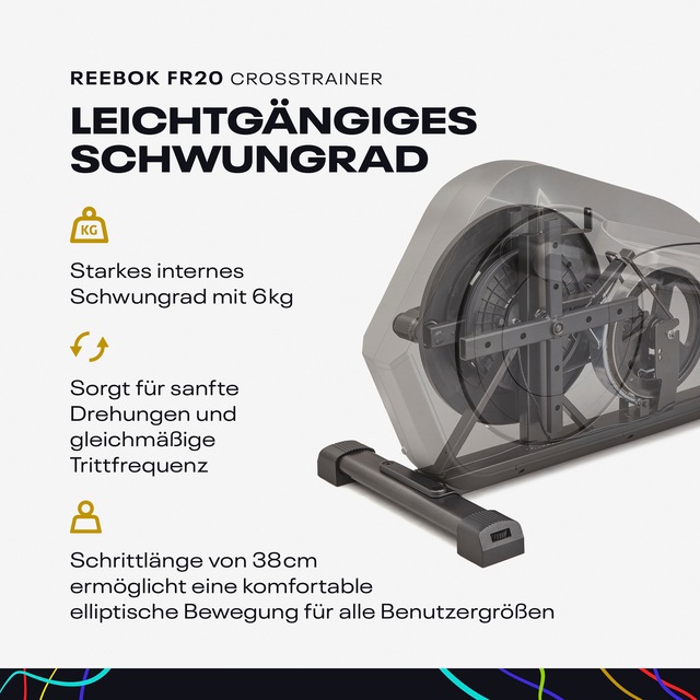 Reebok Crosstrainer »FR20 Crosstrainer« 8 Widerstandsstufen