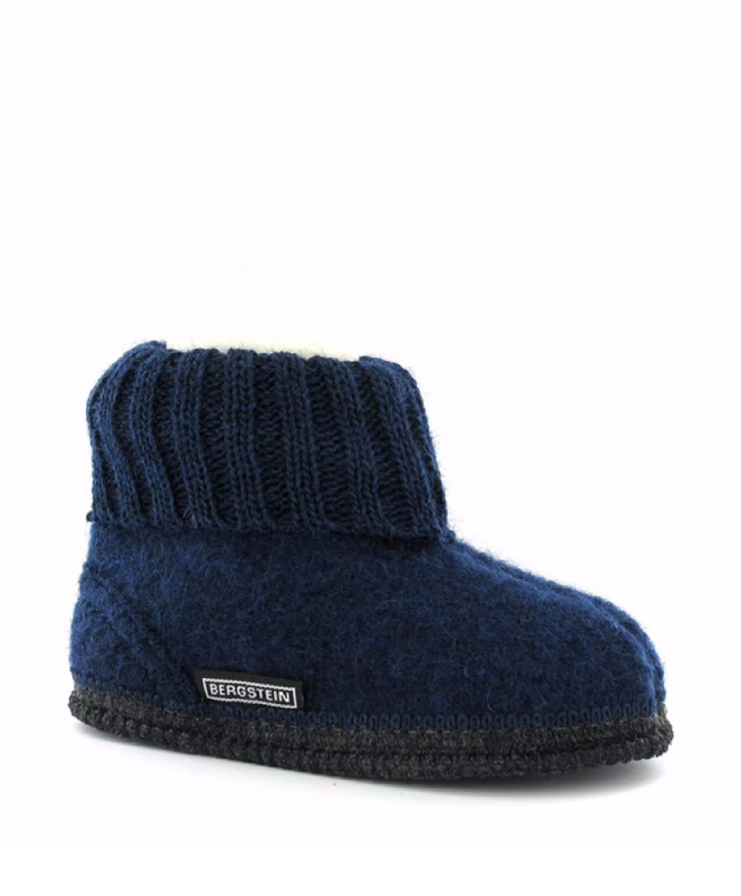 Bergstein BN Cozy jongens pantoffels blauw
