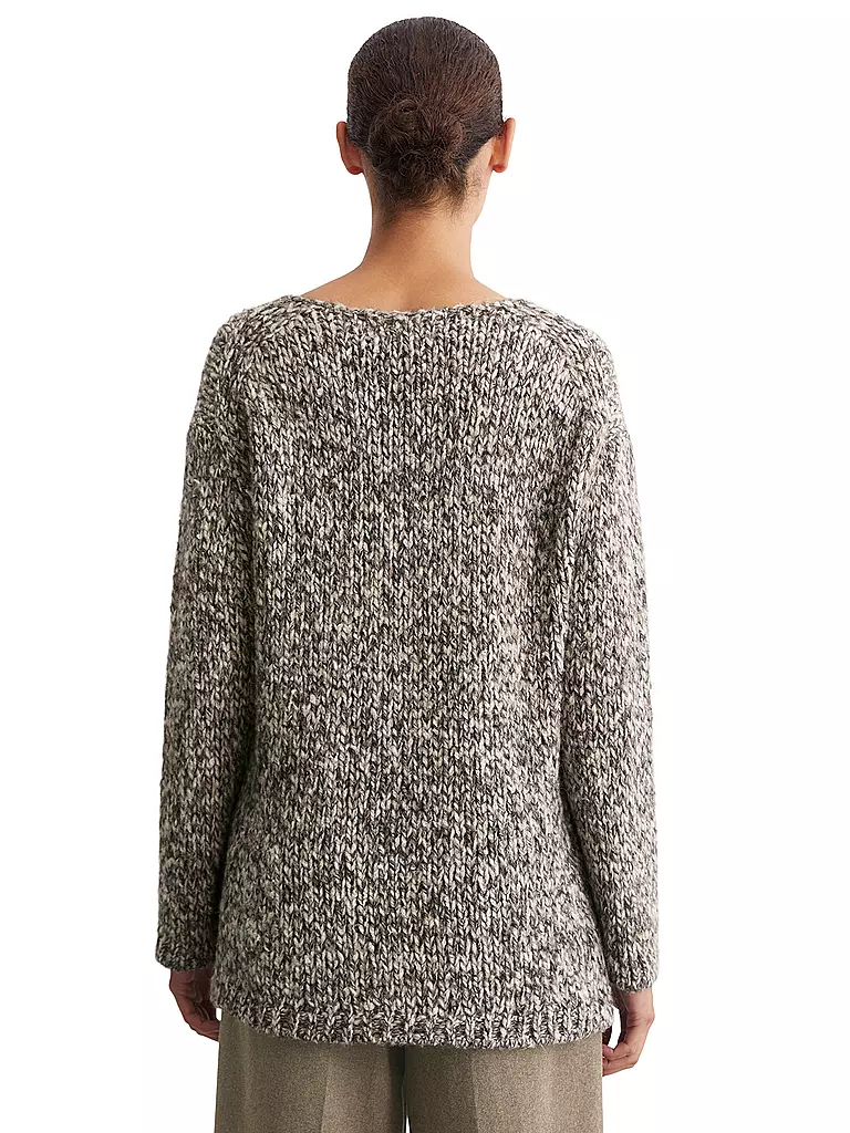 MARC O'POLO Pullover braun