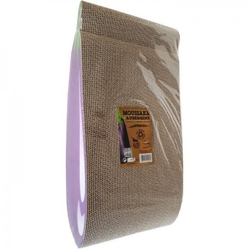 Tapete arranhador de papelão reciclado roxo AIME para gatos