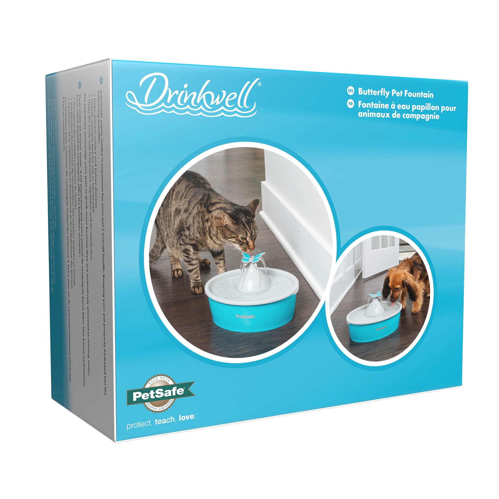 PetSafe Drinkwell Butterfly Pet Fountain Hond Kat 1.5 liter | 12450