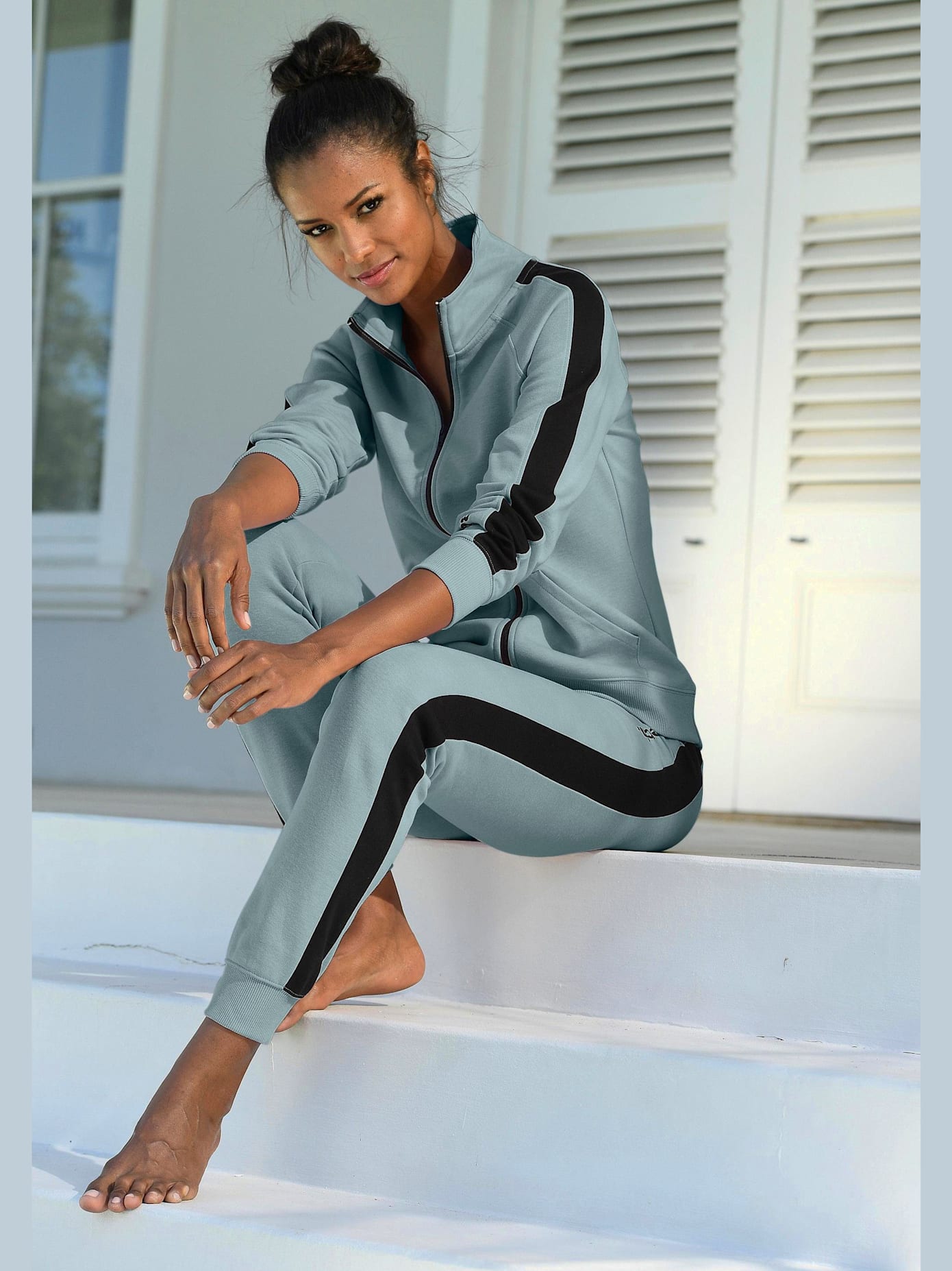 Pantalon molletonné pantalon d'intérieur sportif avec logo imprimé